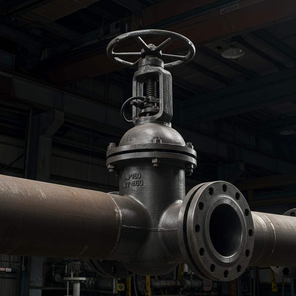Gate Valve DN200 API 600 Class 600 RF — OS&Y